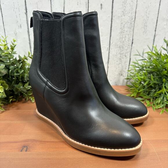 Splendid Women's Wynn Wedge Booties Size 8.5 $149 - Picture 2 of 8